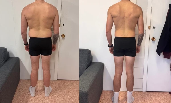 Client transformation - back view