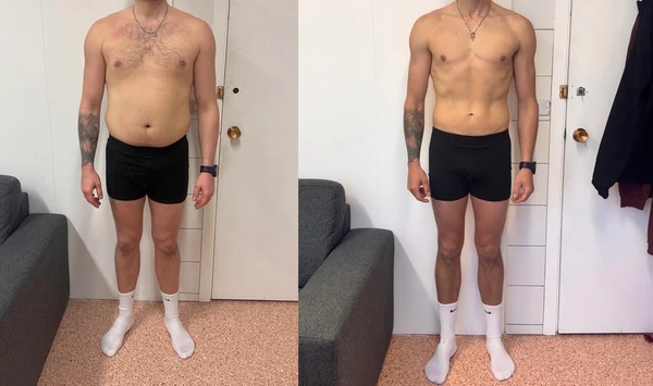 Client transformation - front view